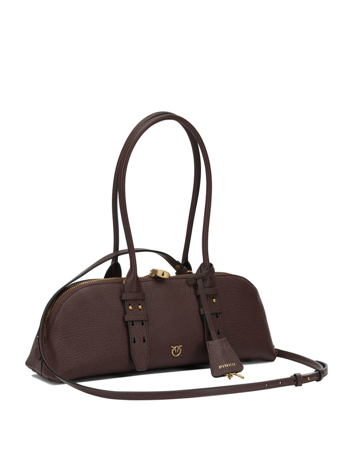 Pinko  Shoulder Bags - Brown | ca276ce5775f0c04be4a16187d06d71063e9a065