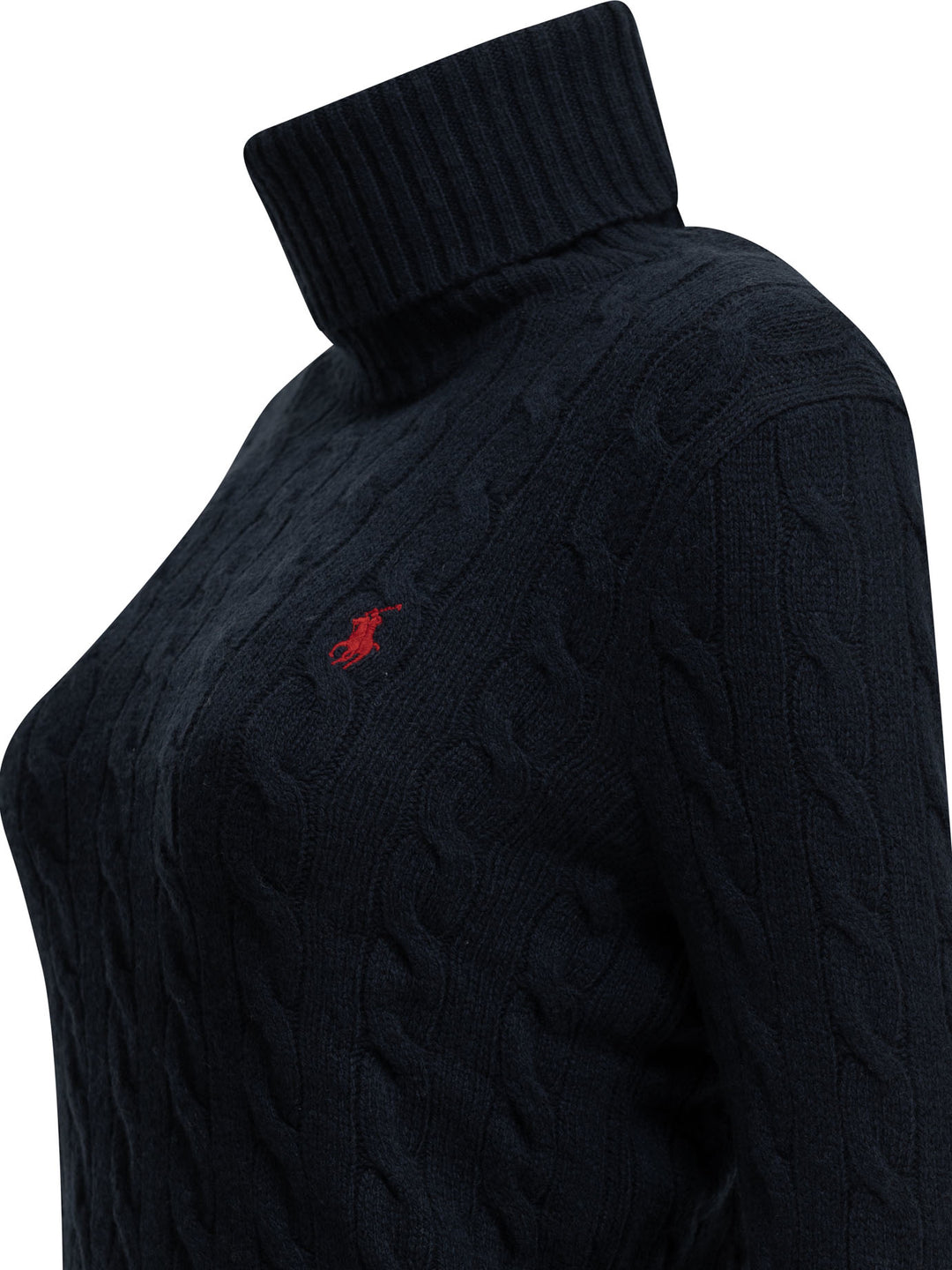 Polo Ralph Lauren Turtleneck Sweater With Logo Knitwear - Blue | 1ddf4f627b07c22b4ea77d3362386b993afaa1e5