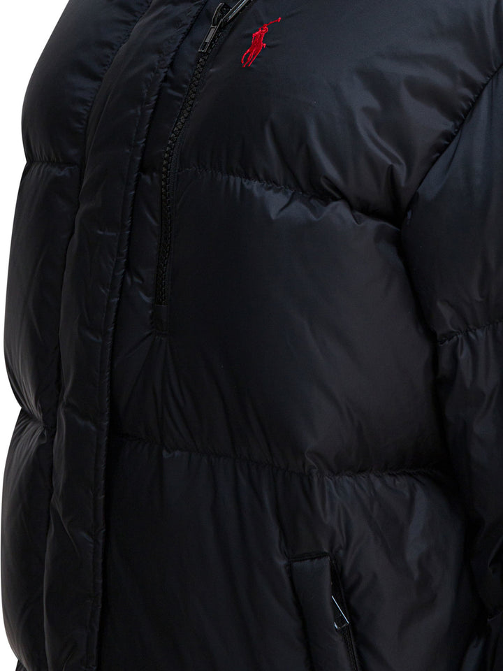 Polo Ralph Lauren Down Jacket With Logo Jackets and Coats - Black | 302e07f430c481301c943982cb2e902f1976a442