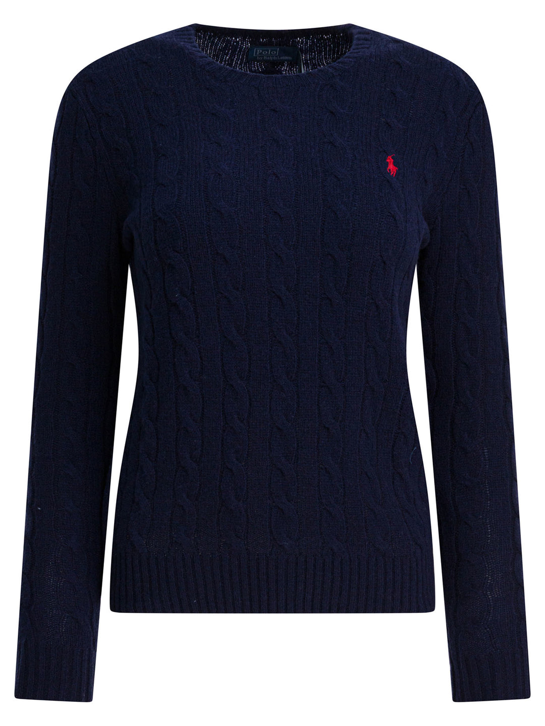 Polo Ralph Lauren Crew-Neck Sweater With Logo Made Of Wool And Cashmere Knitwear - Blue | 6f4fa27a33a724c9d7b697d0961c2438c49a2426