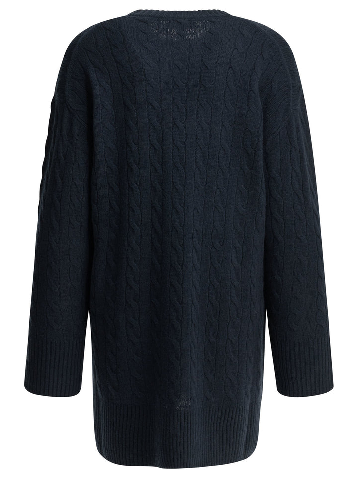 Polo Ralph Lauren Short Knit Dress With Logo Dresses - Blue | c719c9af64aece5eb2d7645e93cfaa36ab52e5cd