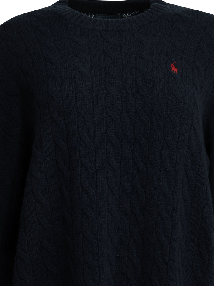 Polo Ralph Lauren Short Knit Dress With Logo Dresses - Blue | 7daaf2a9d79a4e74ec9e7faa57df102c09aa98bd