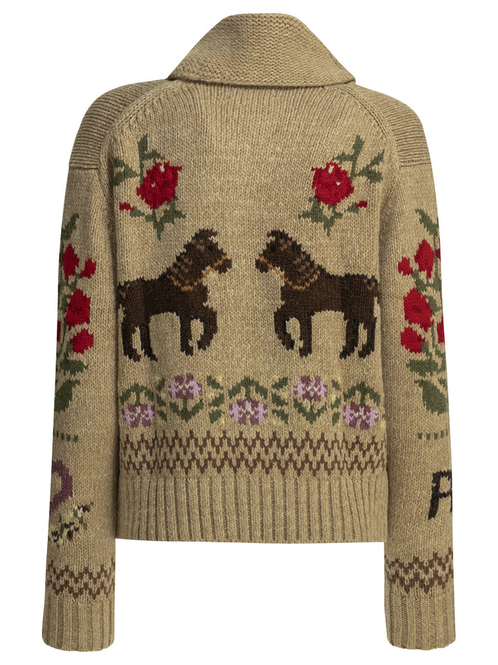 Polo Ralph Lauren Textured-Knit Cardigan Knitwear - Beige | 427f4943420747ec357b17c6e9c87d548a400263
