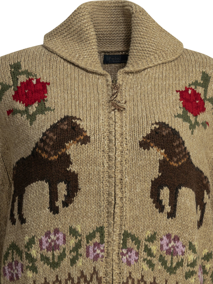 Polo Ralph Lauren Textured-Knit Cardigan Knitwear - Beige | 0dea3c487c7fbc2691f5587902eb304e998cf5a8