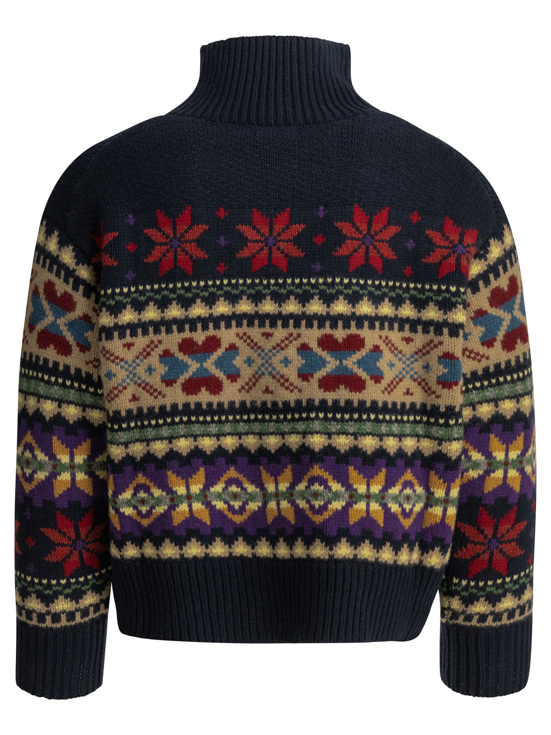 Polo Ralph Lauren Wool And Cashmere Turtleneck Sweater Knitwear - Blue | 30a213a60dce284e37db07dc4471fdcfd78bcd29