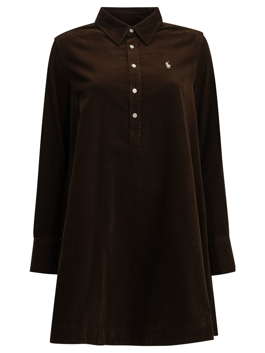 Polo Ralph Lauren Short Shirtdress Dresses - Brown | 277abb9553b6e0c02a0e99523a7da52947e69ccd