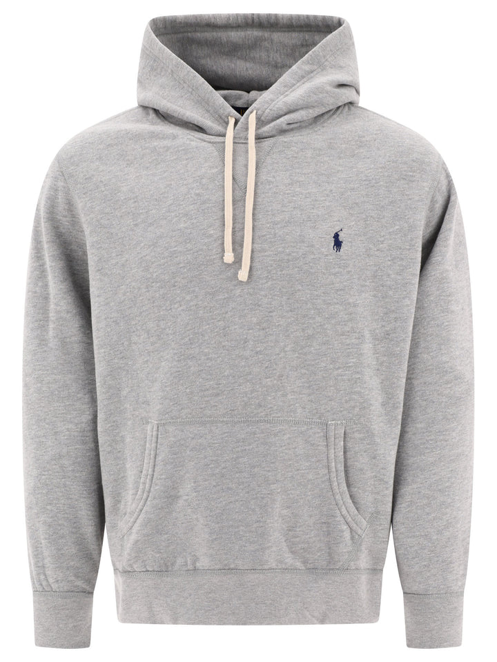 Polo Ralph Lauren Rl Sweatshirts - Grey | 8253b772ff828f8c80bfee60432f85b11f391766