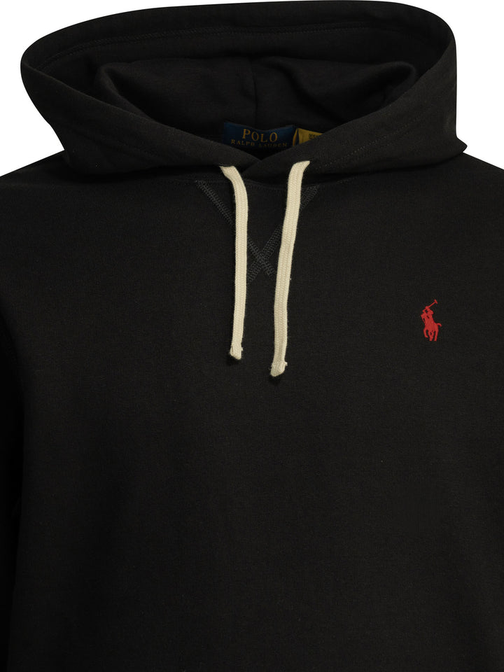Polo Ralph Lauren Rl Sweatshirts - Black | bc1a4d91f7ce860d0d4bb22de46f7b052f4b77e2