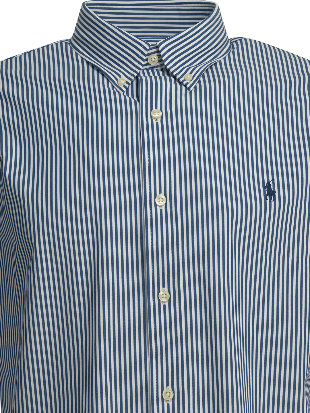 Polo Ralph Lauren Custom-Fit Casual Shirt With Logo Shirts - Light blue | 1a68a8327c55472bde276f05b1385a3f7b491f18