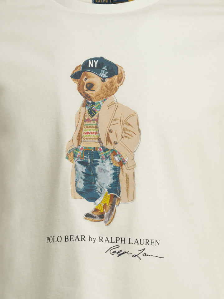 Polo Ralph Lauren Polo Bear T-shirts - White | 94a10bd372e64de0877ee5dd0d4a67a9af919cb9