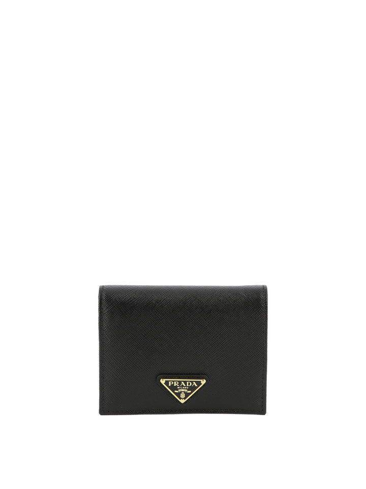 Prada Saffiano Leather Wallet Wallets & Card holders - Black | 059b6e5dab3e5f999c54ffc2522492b3d07cff09