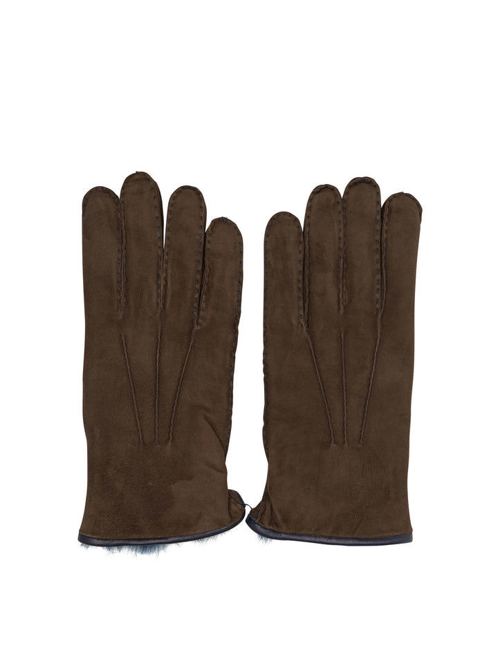 Restelli  Gloves - Brown | 6c9dbe323c7d46e92a160b97c0629d3d94cf7ef5