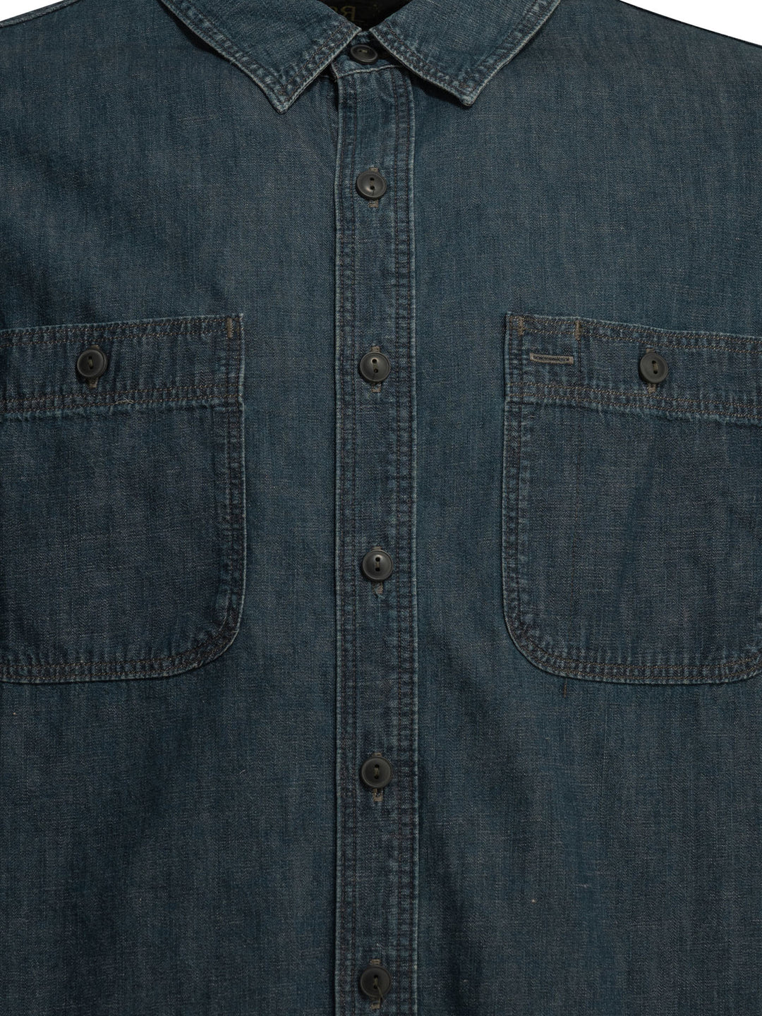 Rrl By Ralph Lauren Casual Denim Shirt Shirts - Blue | acce3bcf7f7e090978dae19b15fd59ff44f462f5