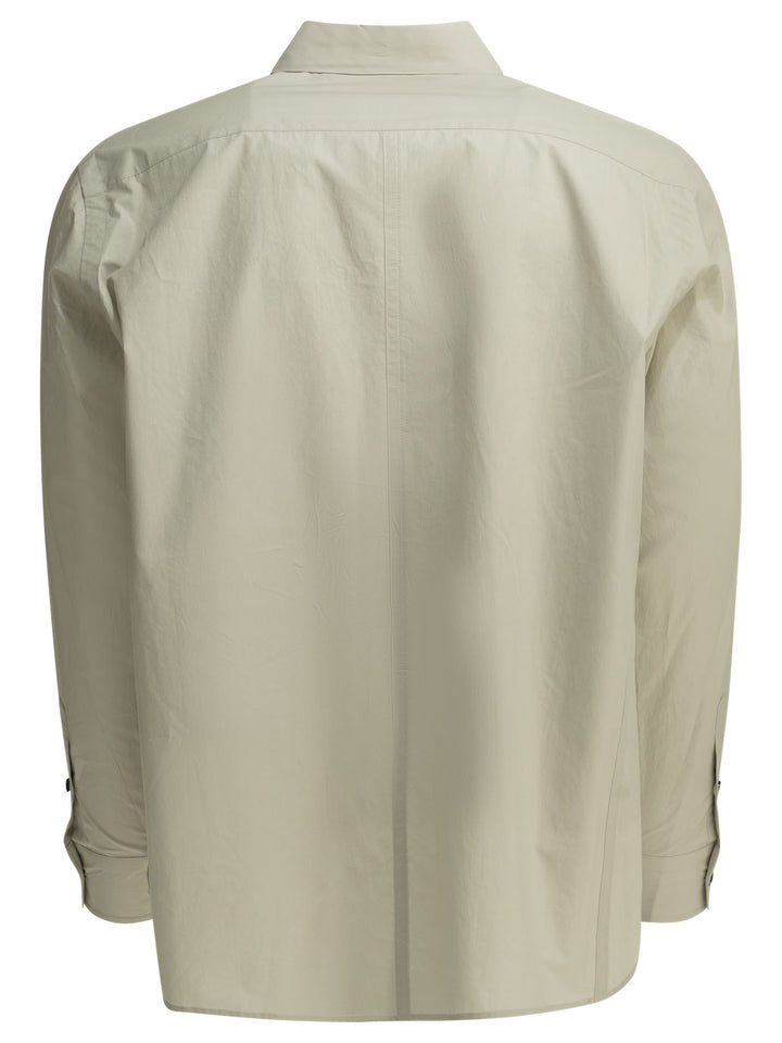 Sacai Typewriter Shirts - Grey | 9493f9bc99b6fe424738e620cb967c23014288f1