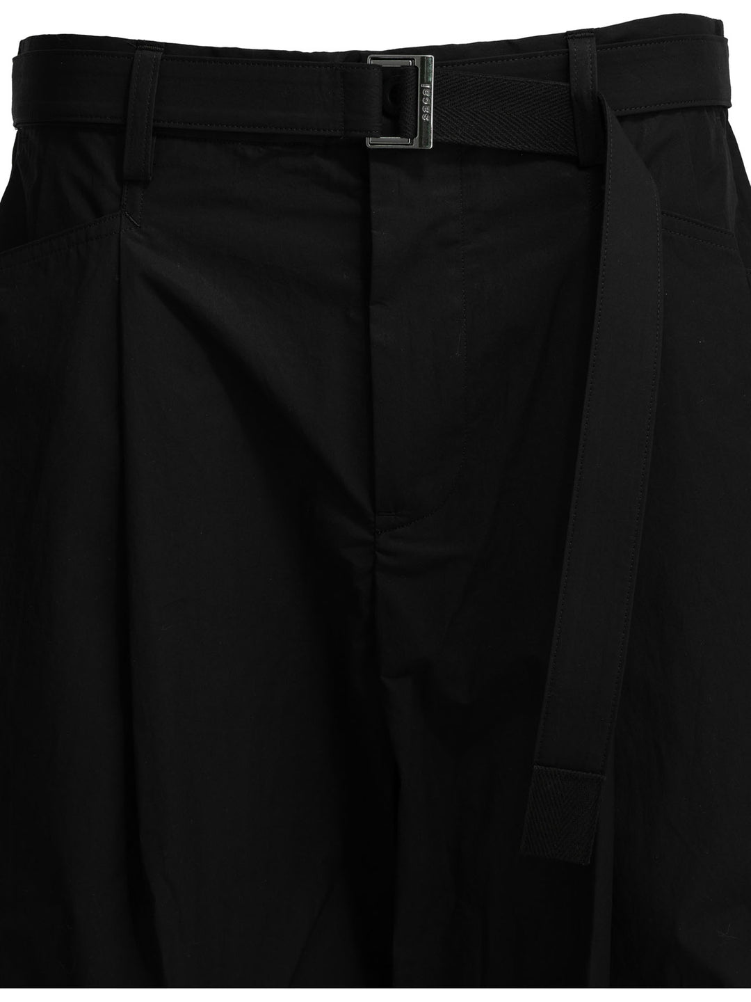 Sacai Typewriter Trousers - Black | 35a590939dce97c678d38400c71b9060798cf2bf
