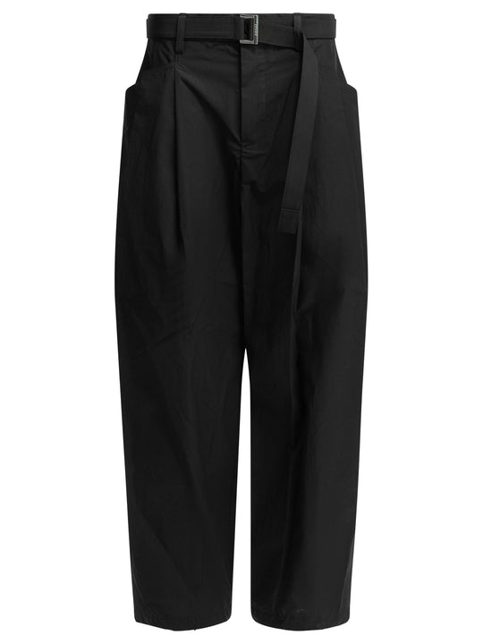 Typewriter Trousers Black