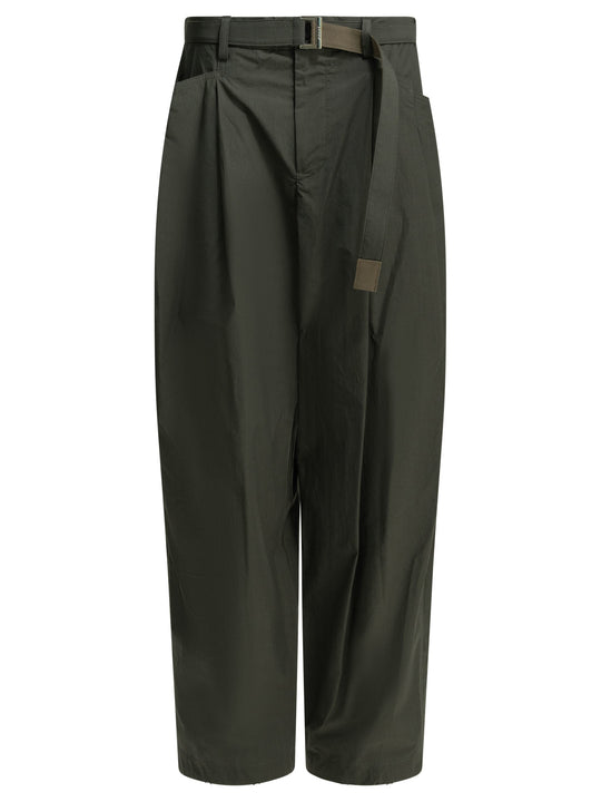Typewriter Trousers Green