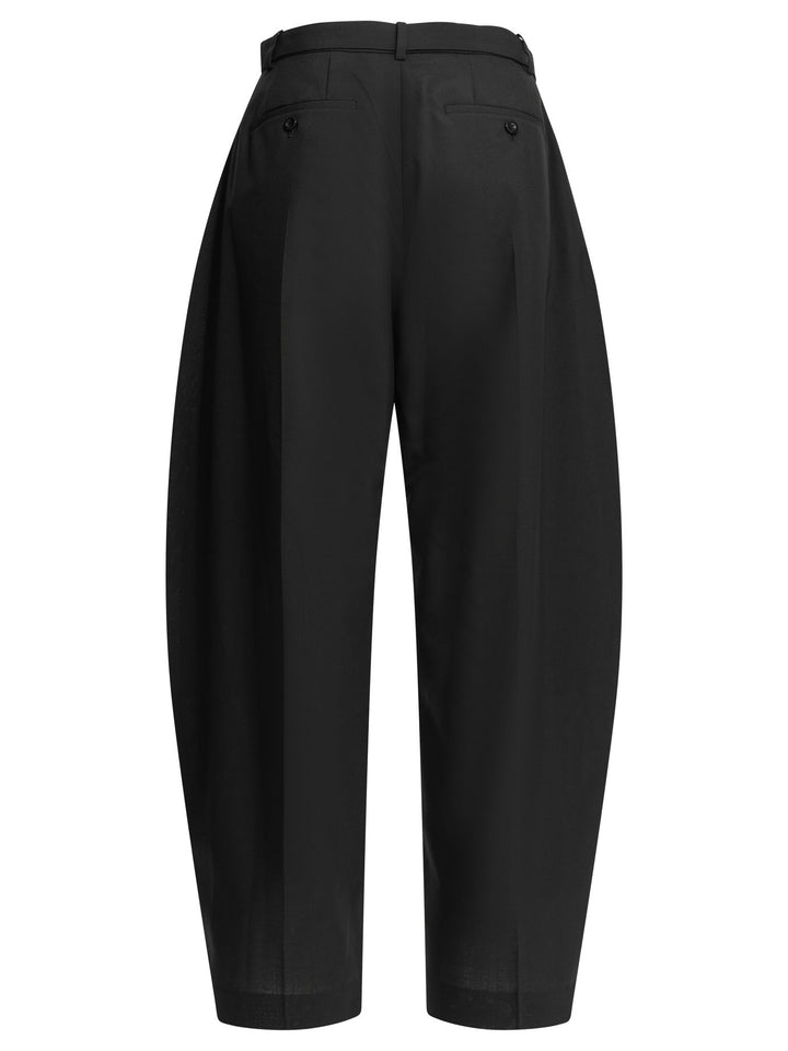 Sacai Tailored Wool Pants Trousers - Black | 9aa2fa11866a307e51388d308875875b3a216c86