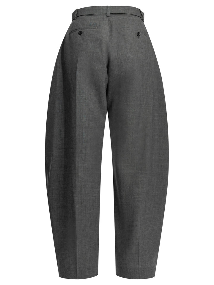 Sacai Tailored Wool Pants Trousers - Grey | f6cbc67042640b2c9485e8a70bbd14888d3deb41
