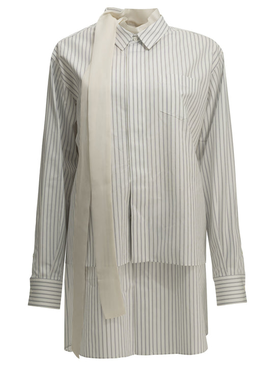 Short Shirtdress Dresses White