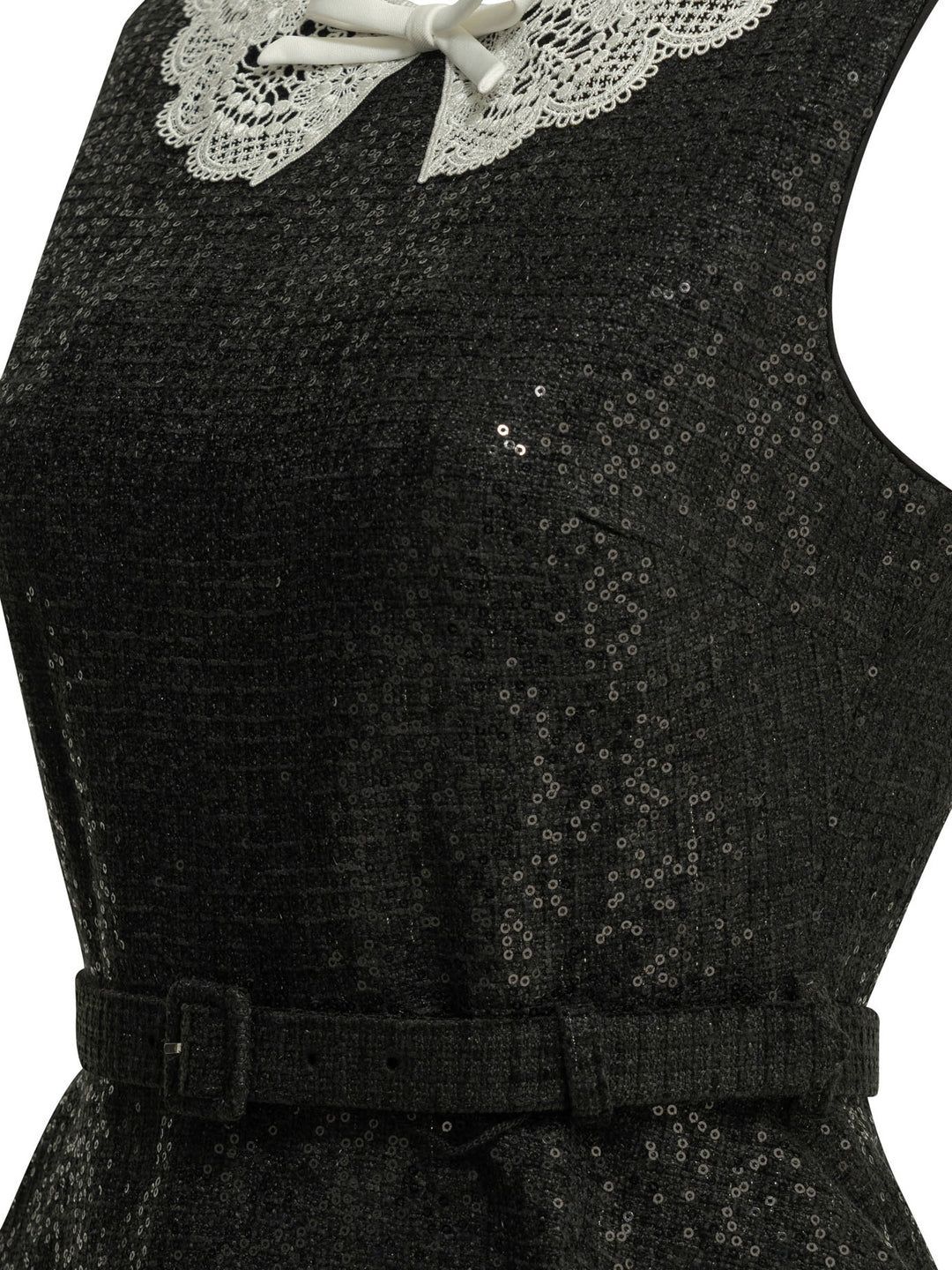 Self-Portrait Short Sequin Dress Dresses - Black | d72c553992391924906d86d49eb5dcad504393bf