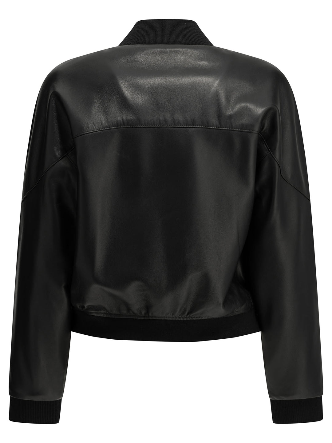 Semper Nappa Leather Jacket Jackets and Coats - Black | 43d97bbe6038c47628a37b1a5fd70f874840b2d1