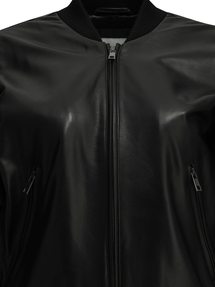 Semper Nappa Leather Jacket Jackets and Coats - Black | fbd0fff2828275d7536ae0ebde9792dfc97b487a