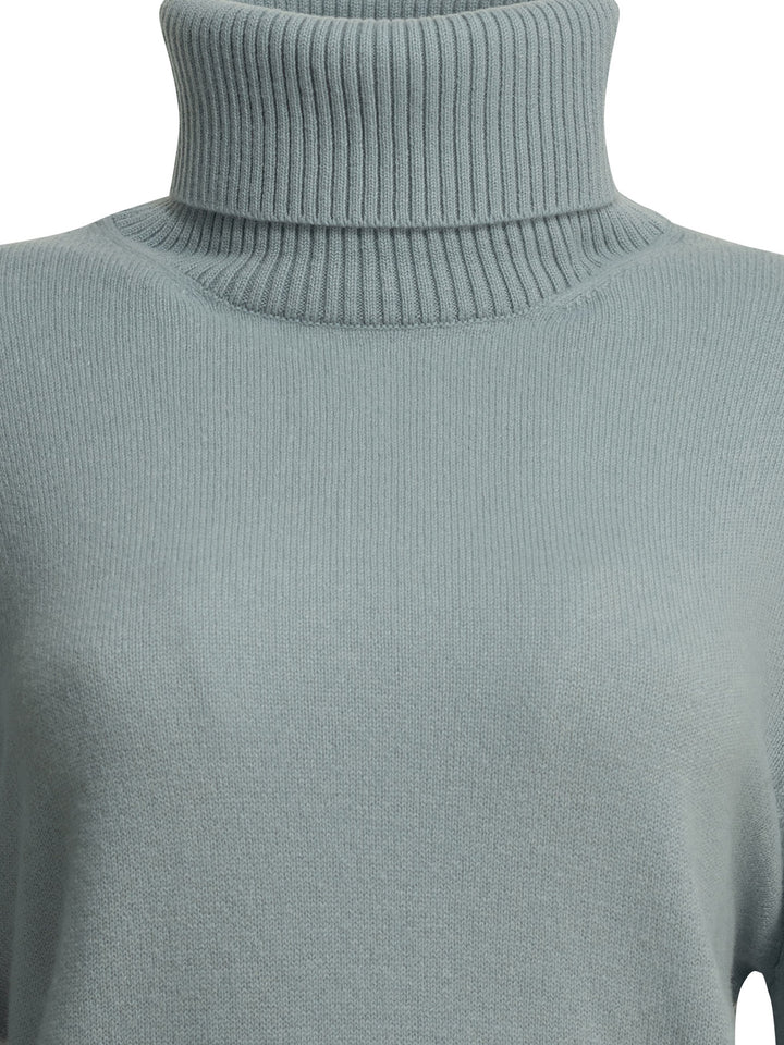 Semper Cashmere Turtleneck Sweater Knitwear - Light blue | 8fc12ab9f2379f6b44f83989e0ccf49db656abb7
