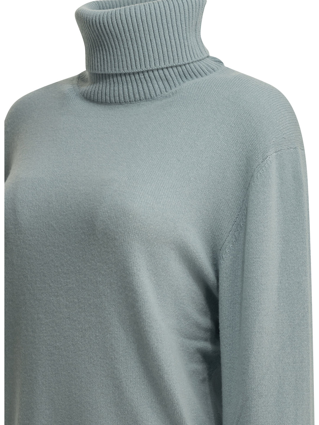 Semper Cashmere Turtleneck Sweater Knitwear - Light blue | 38d8e15bcde9b26bdc90da486f95023b22db1634