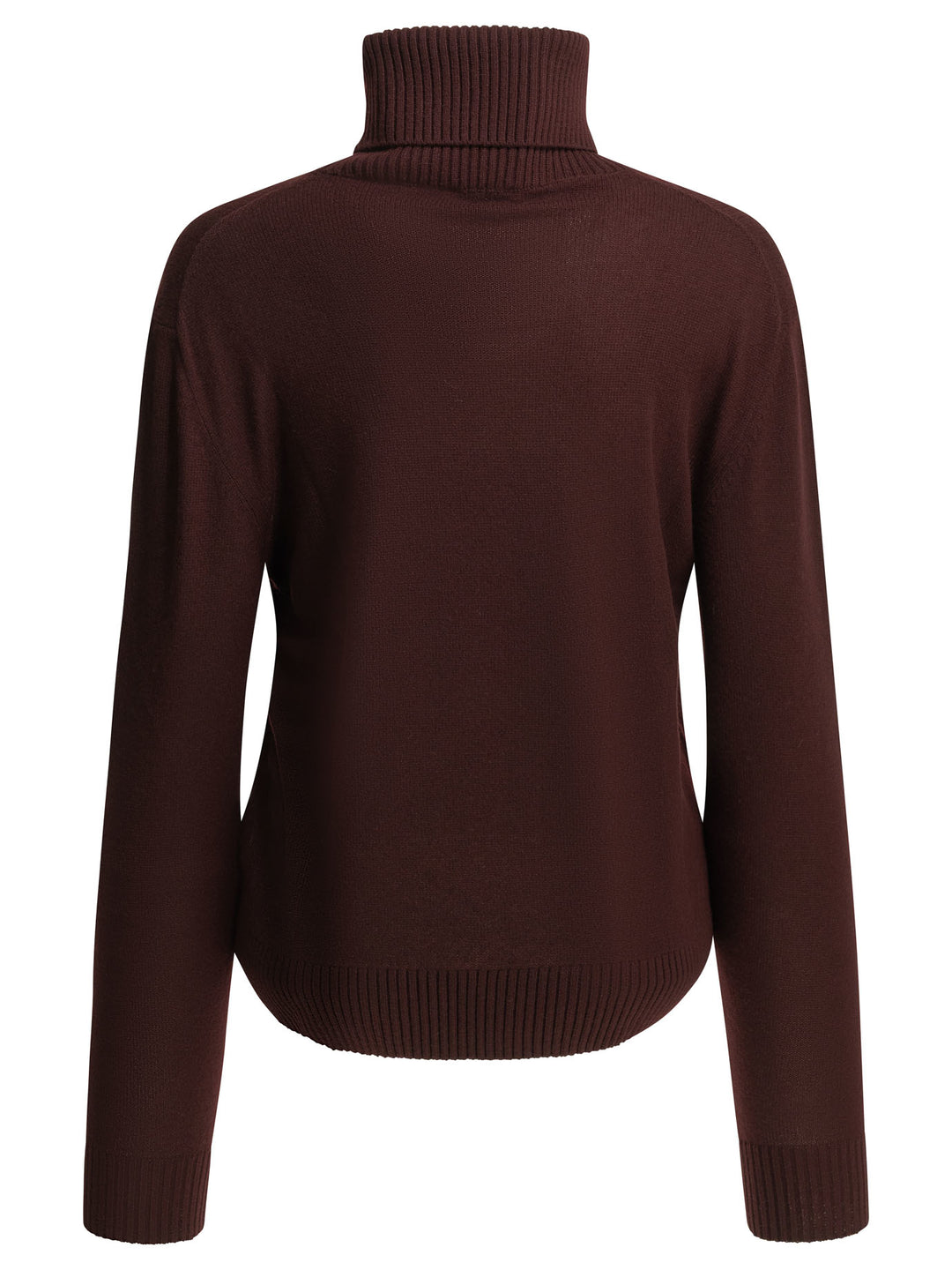 Semper Cashmere Turtleneck Sweater Knitwear - Bordeaux | 4618758dd057415354770b2c235fad05542f8458