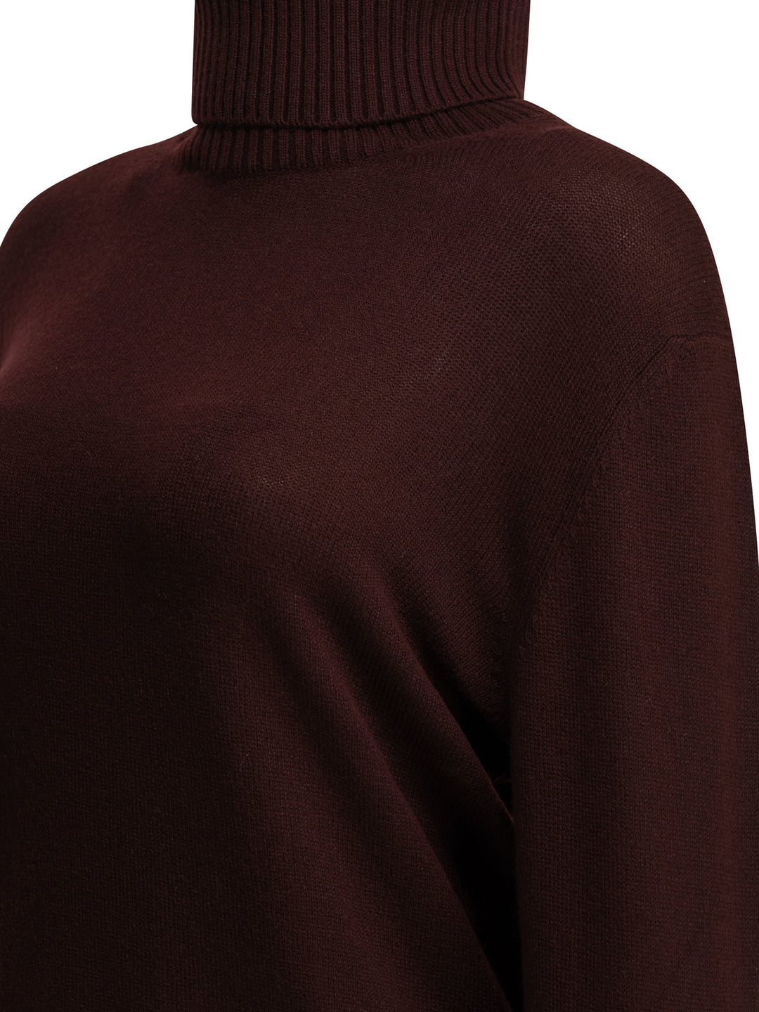 Semper Cashmere Turtleneck Sweater Knitwear - Bordeaux | 73068bfee73c3606ce5624c2cd87403c41c5a16c