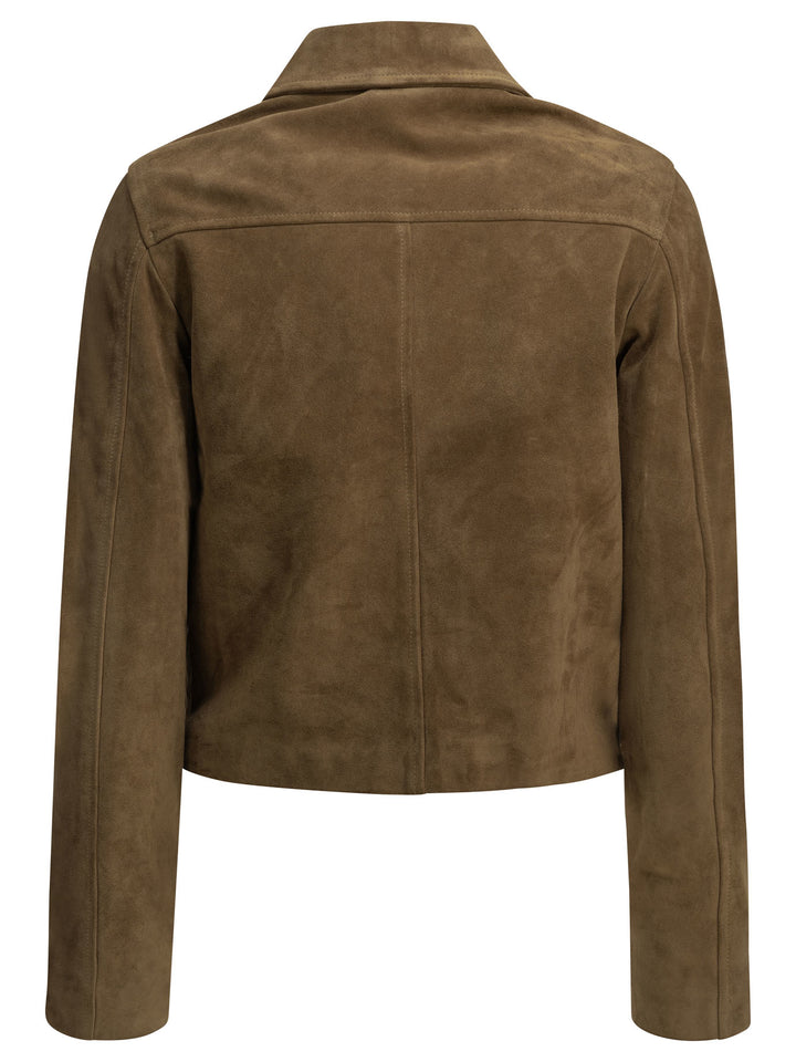 Semper Suede Jacket Jackets and Coats - Brown | a3c48f04b507aa33269684afd35de6d923a10ff4