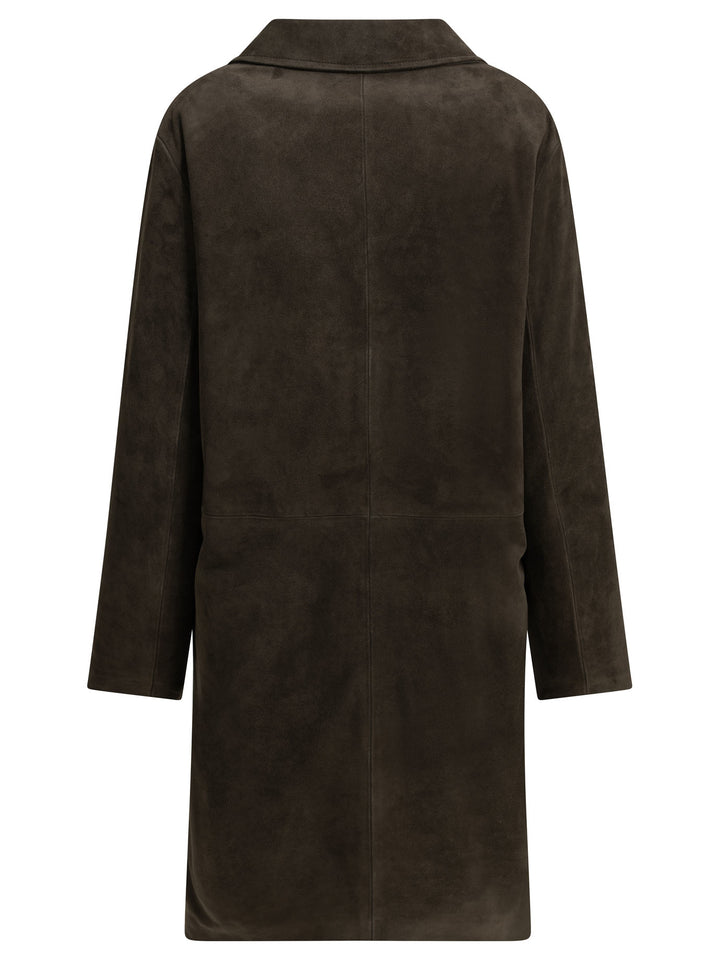 Semper Padded Suede Jacket Jackets and Coats - Brown | 738e4c854eaf8839ef9ef21c4e0c8c579a4a6bda