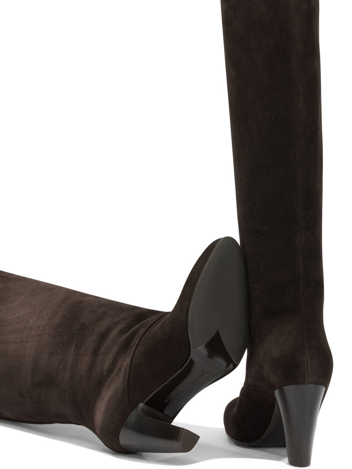 Sergio Levantesi Onesta 65mm Boots and Ankle Boots - Brown | 134da204f8c1ccc3e2296c7ce2a5c16acde6512f
