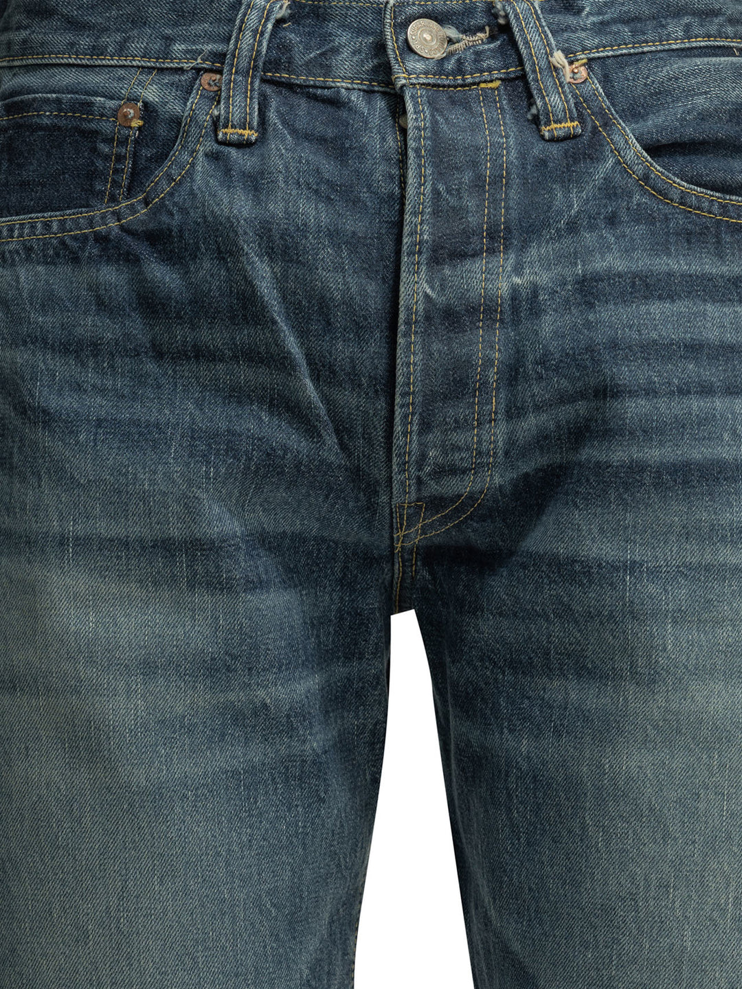 Sugar Cane 1947 Five Pocket Jeans - Blue | 5d6ec117363bddc7ed2d94c638ca0964bf825bf8