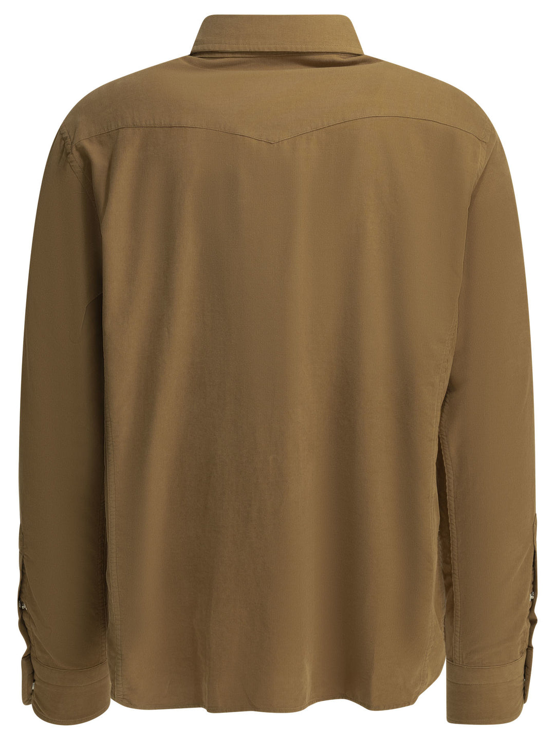 Tom Ford Corduroy Western Shirt Shirts - Beige | 19ab7d69866d7ea9bdb3621efad2e190c3d11d18