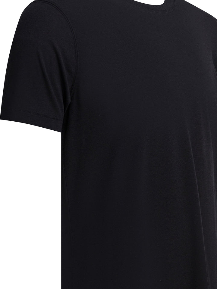 Tom Ford Round-Neck T-Shirt Made Of Lyocell T-shirts - Black | 8aef7a4187a517e6fac42392b7c6a36a367fbb6e