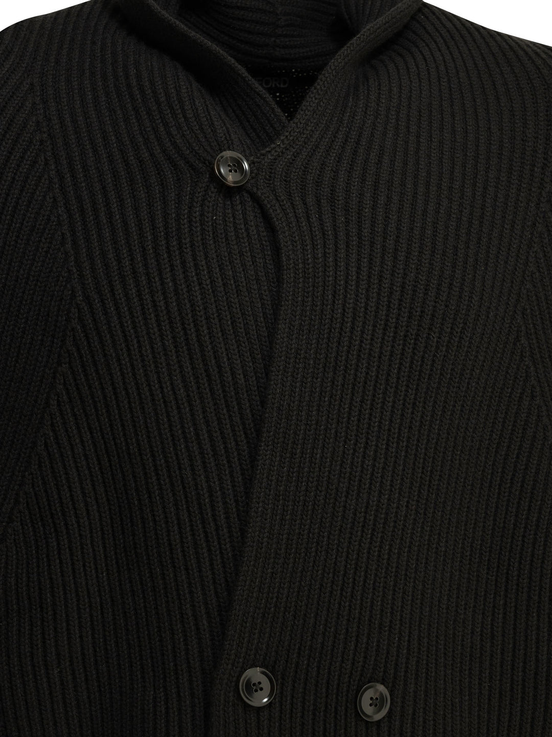Tom Ford Double-Breasted Cashmere Cardigan Knitwear - Grey | 1d5fb6ed5ed32b3ac8191525e3e236e3a67d36ea