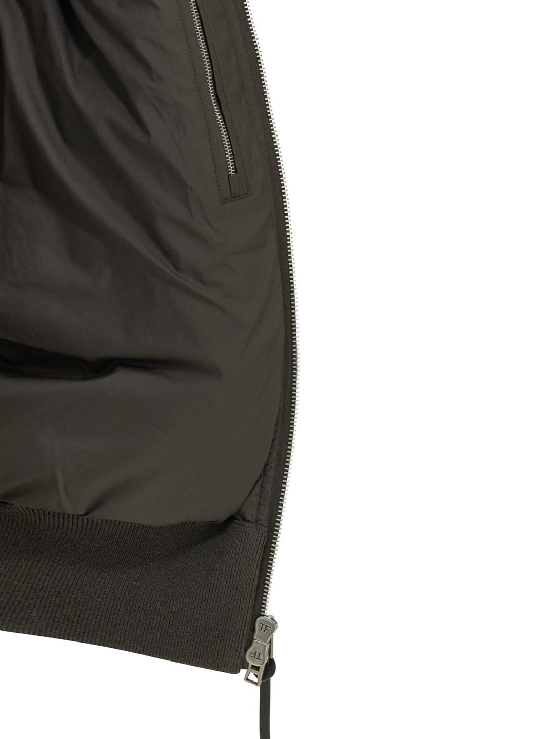 Tom Ford Nylon And Wool Short Down Jacket Jackets and Coats - Grey | b8a4eb606835b232b5337a036656234fbd49c206