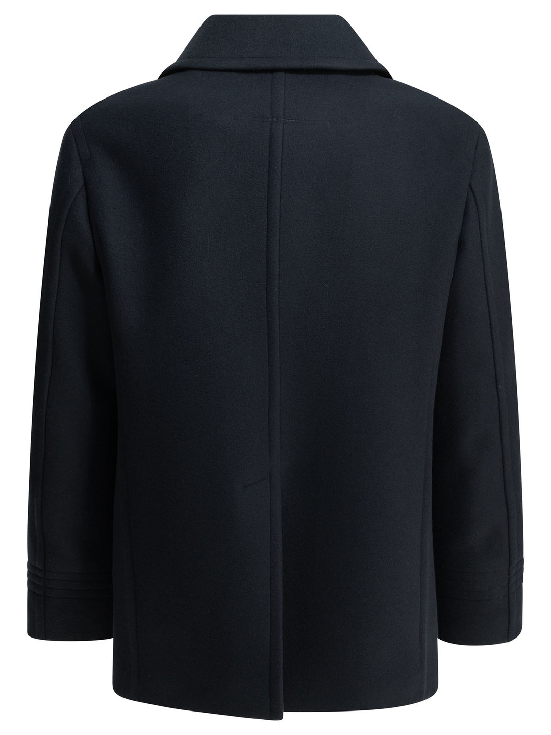 Tom Ford Short Wool Felt Coat Jackets and Coats - Blue | 99de65091516249d1f976361aeb790d71140b8e7