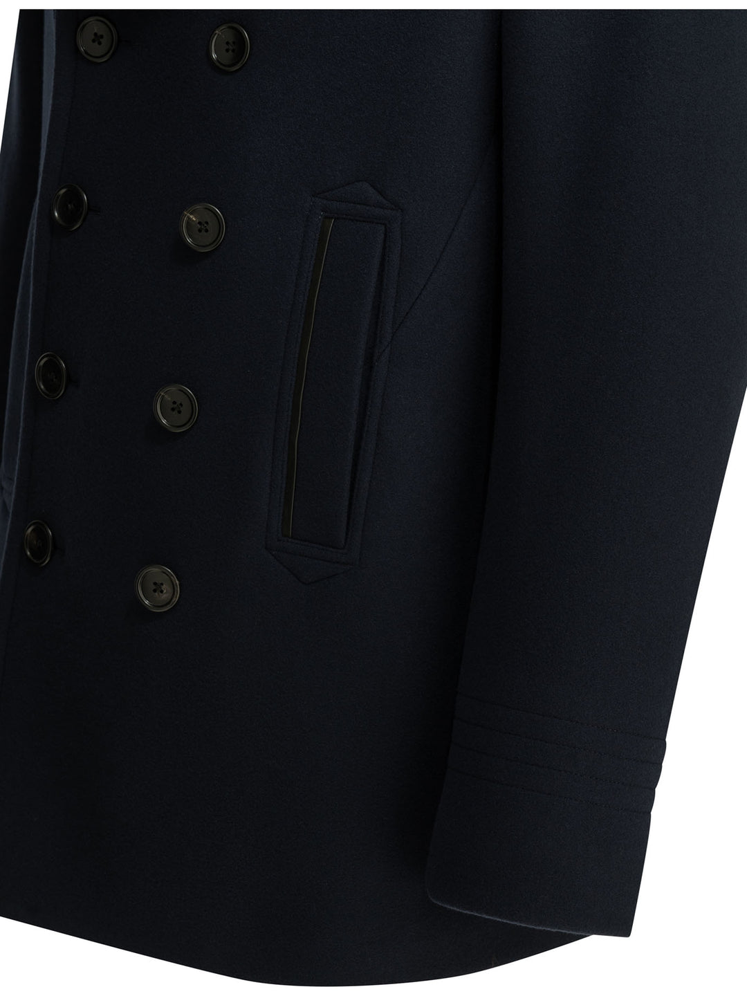 Tom Ford Short Wool Felt Coat Jackets and Coats - Blue | a8db1240b55e73ac80e357801e1e9ed910a9f83d