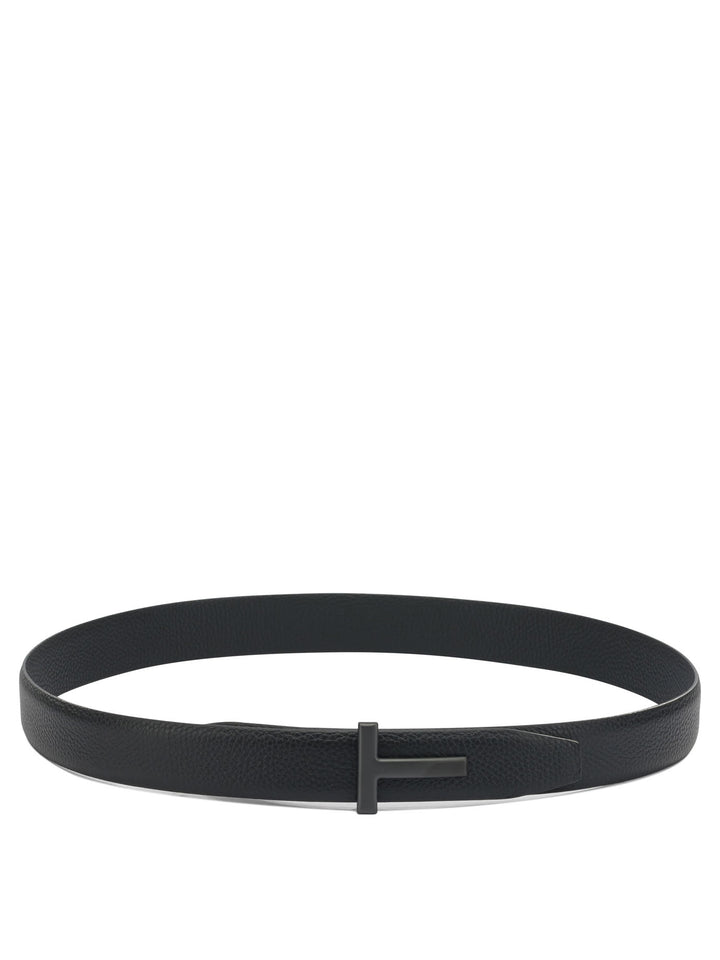 Tom Ford T Icon Belts - Black | 124b86c583af8b1c191e1eba9fa28c60f82cf2f5