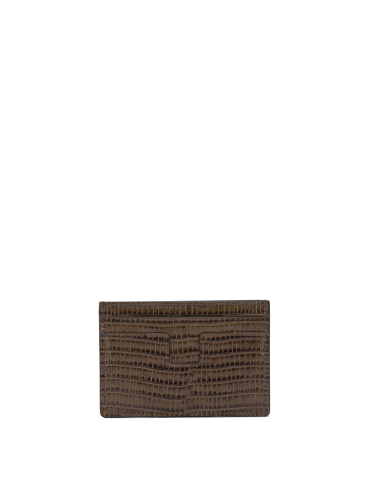 Tom Ford Tejus T Line Wallets & Card holders - Brown | c5ead8d8ce5ccc9af395a7f1b93779475aa0b1c1