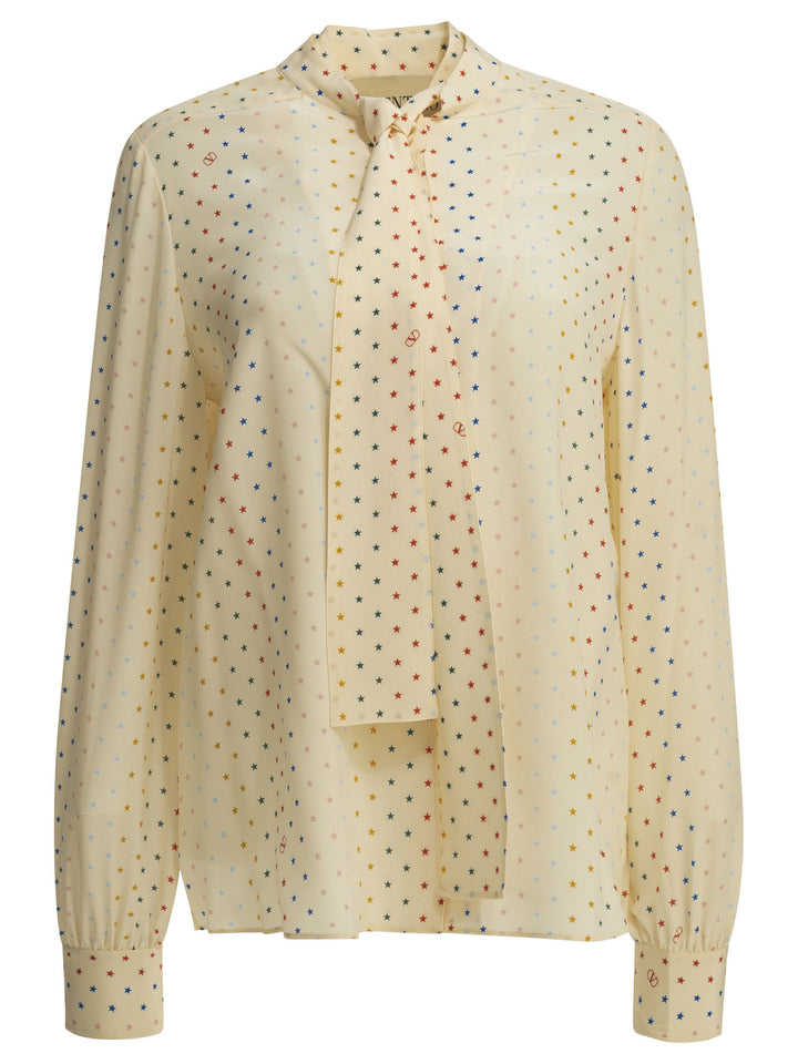 Valentino Starry Shirts - Beige | 46aed665899fbd4778ea67211828efd3e6f3b3fb
