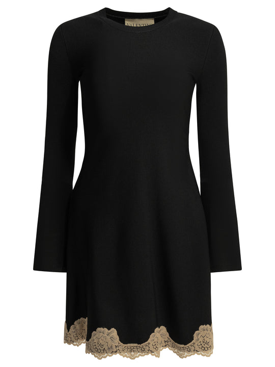 Short Flared Dress Dresses Black