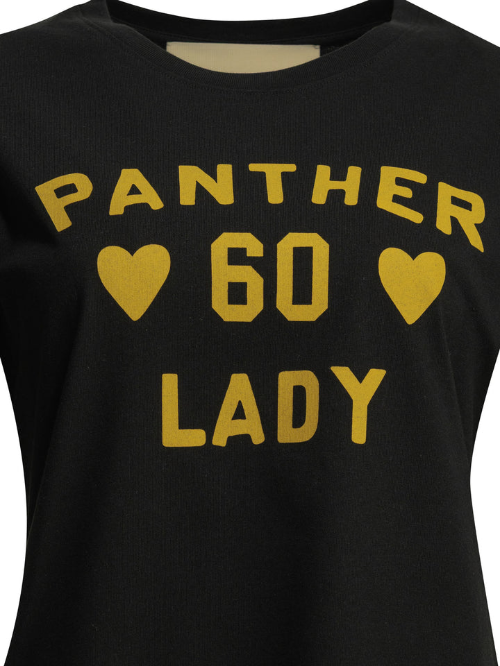 Valentino Panther Lady T-shirts - Black | 9f653828dffc6126e1e2fbac8ae467a8bdc9dbc8