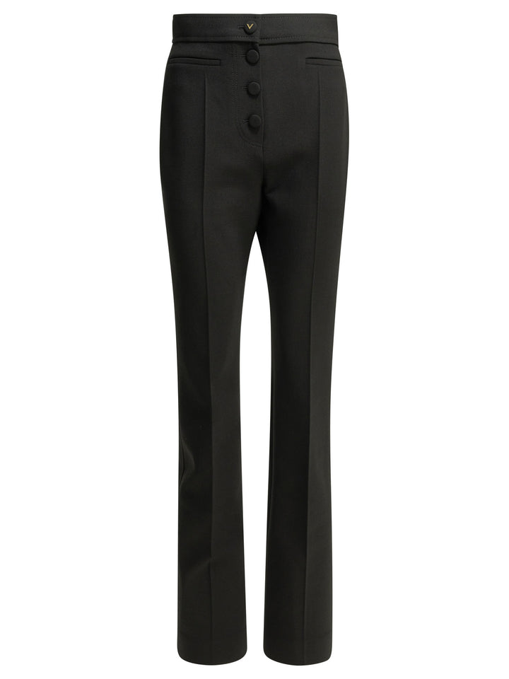 Valentino Vgold Trousers - Black | 4d364763e9f2ab0a0dab938dd20405c2f8df4eb2