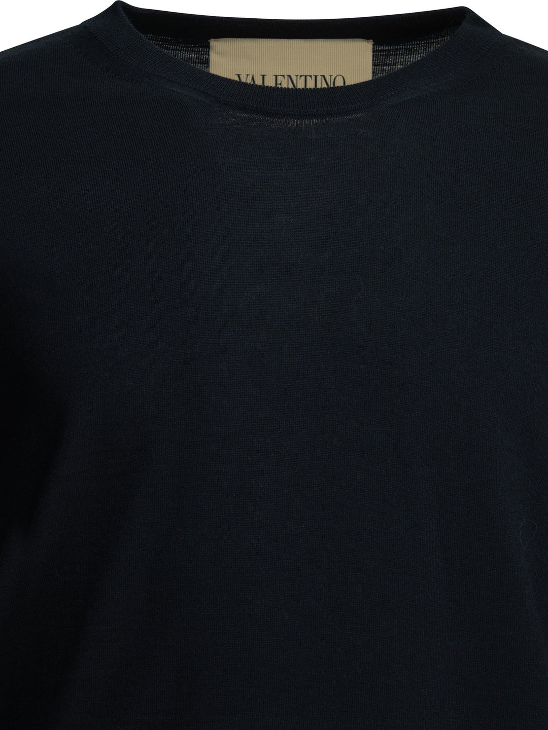 Valentino Vlogo Signature Knitwear - Blue | 87e8c600afdf50a5b48194b0e952fec36f39b5bd