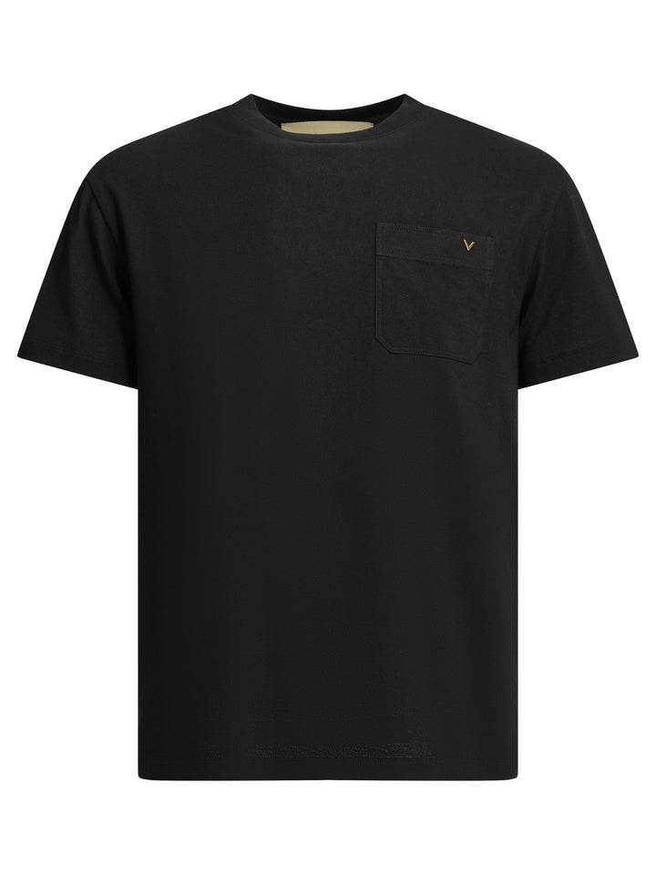 Valentino Vltn T-shirts - Black | 63c83707e8c6fefd5b9b5329105311de2d3c9a2c