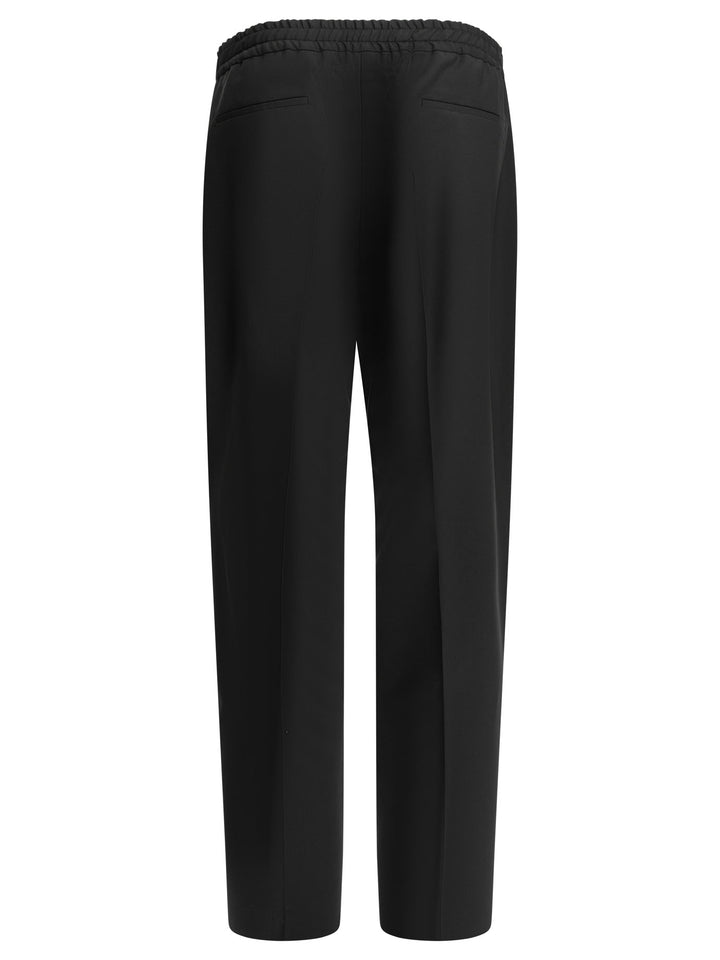 Valentino Vlogo Signature Trousers - Black | a159d2ed0c7eda0a244352f660f26a753d7994bc